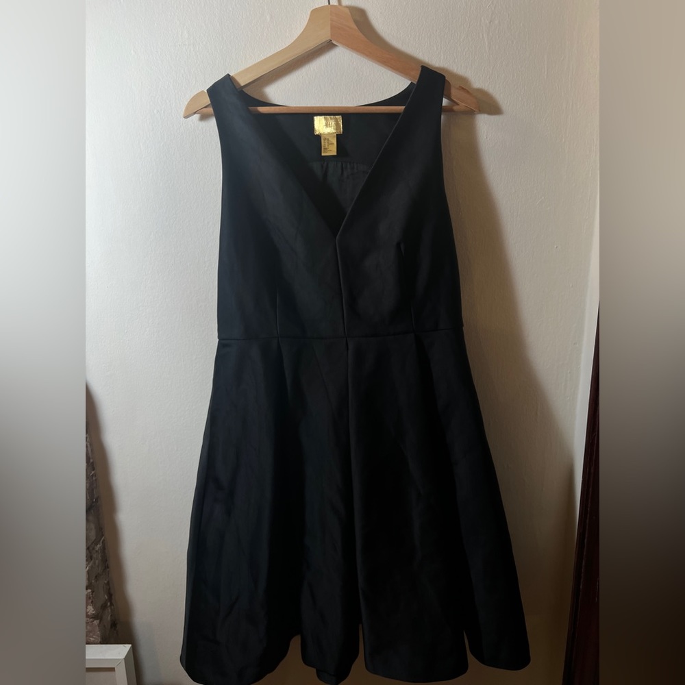 H&M Black Cocktail Dress, size 12. Worn once